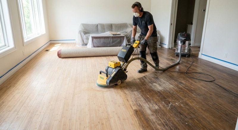 Wood Floor Refinishing Service
