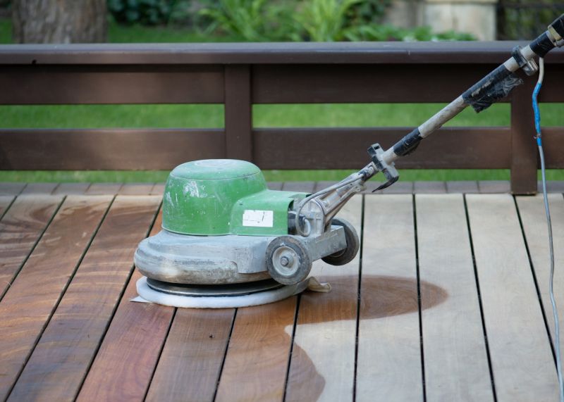 Bamboo Floor Buffing